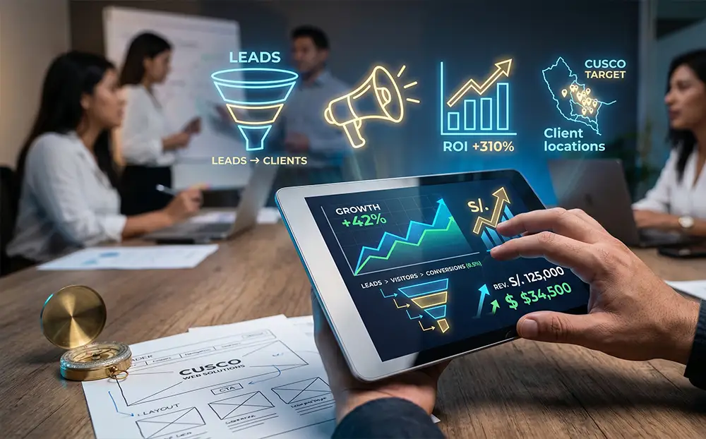 Empresas de páginas web en Cusco: agencias de diseño y desarrollo web profesional